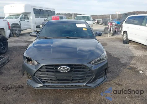 2019 Hyundai Veloster 2.0 Premium z USA, uszkodzony, nr VIN KMHTG6AF0KU005060